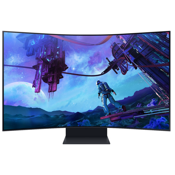 Monitor/ Samsung/ Odyssey Ark LS55CG97WNIXCI 55" Mini-Led Curved 3840 x 2160 VA 1ms 165Hz Black