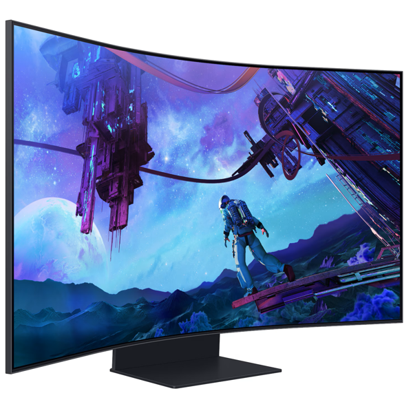 Monitor/ Samsung/ Odyssey Ark LS55CG97WNIXCI 55" Mini-Led Curved 3840 x 2160 VA 1ms 165Hz Black