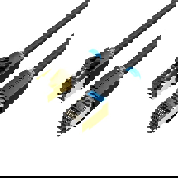 VENTION IKABH Cat.8 SFTP Patch Cable 2M Black
