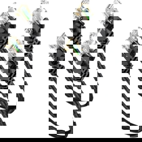 Mnlnbuao Cat6 Slim Patch Cables 0.5 Feet  Black,