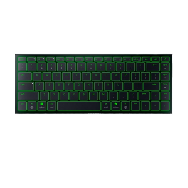 Razer Keyboard Joro Ultra Low-Profile, 86key, BT, EN, RGB, black