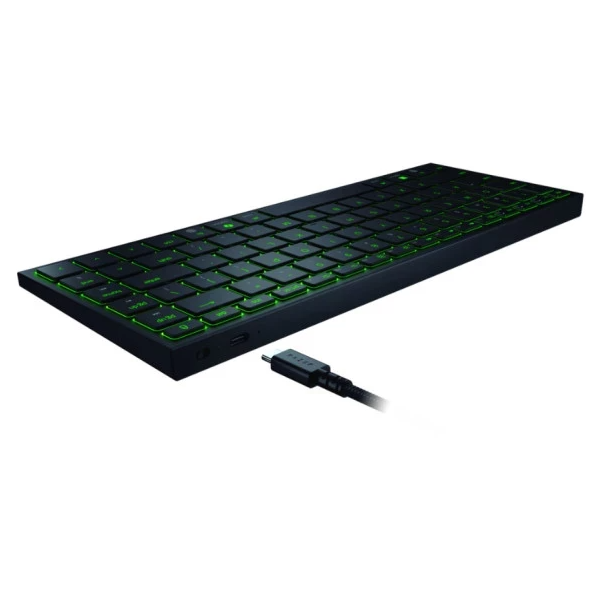 Razer Keyboard Joro Ultra Low-Profile, 86key, BT, EN, RGB, black