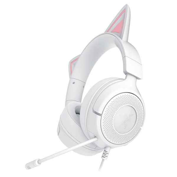 Razer Headset Kraken Kitty V3 X, mini-jack, 1.3m, white