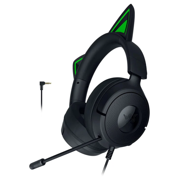 Razer Headset Kraken Kitty V3 X, mini-jack, 1.3m, black