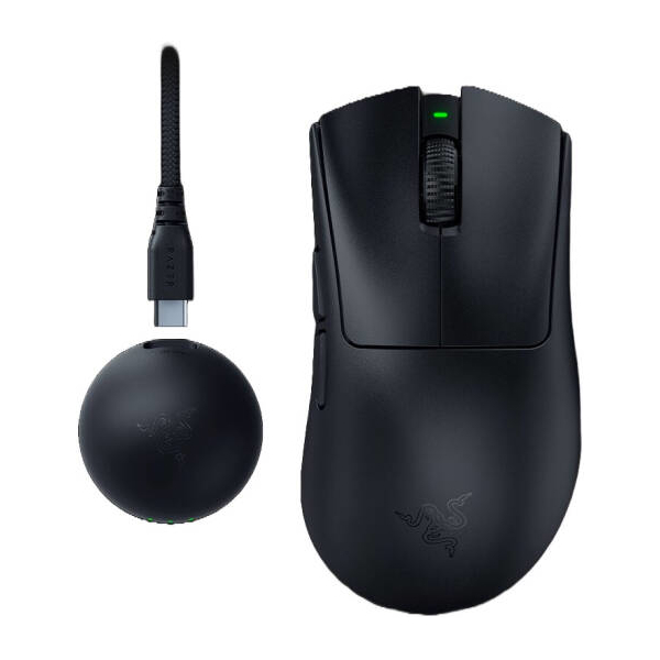 Razer Mouse DeathAdder V4 Pro Gen-2, USB-A/WL, black