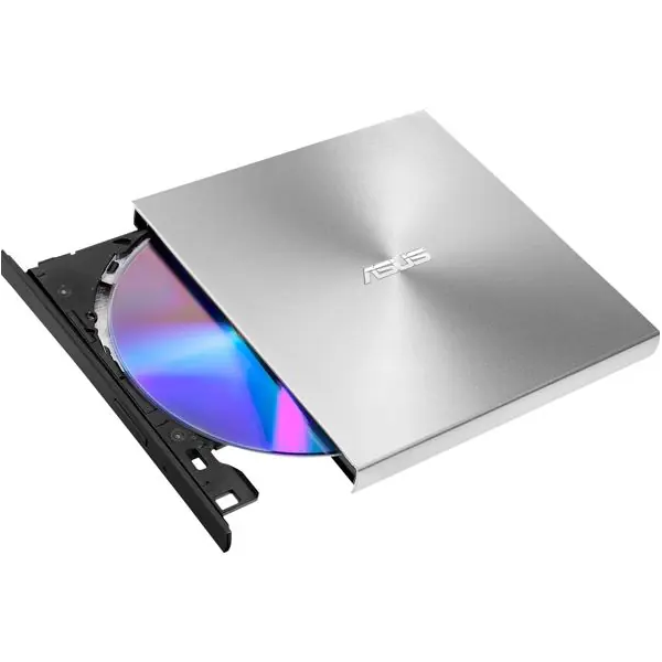 ASUS ODD portable SDRW-08U9M-U DVD+-R/RW burner M-DISC USB2.0 Slim silver Retail Box