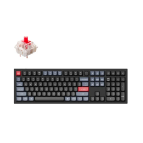 Mechanical Gaming Keyboard Keychron Q6M1, Gateron G PRO Red, Wired, USB, Black