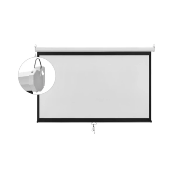 პროექტორის ეკრანი: Vertex VX-PS-180M 100" 180x180cm 160°