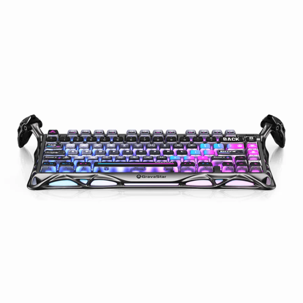 GravaStar Mercury K1 Pro 75% Wireless Mechanical Gaming Keyboard_Special Edition/GSK1PRO_CBLK/