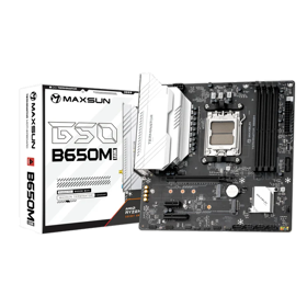 Maxsun MS-Terminator B650M WIFI6 AM5 Micro ATX 4*DDR5 8000Mhz Wi-Fi 6 (RTL8852BE) 1*DP1.2+1*HDMI™1.4