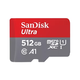Flash Card/ SanDisk Ultra microSD with SD Adapter - 512GB