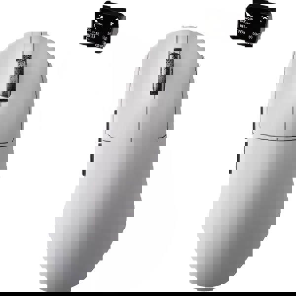 Darmoshark N7 MAX Wireless Gaming Mouse,Tri-Mode 8K/USB-C/Bluetooth,Up to 30000DPI (White)