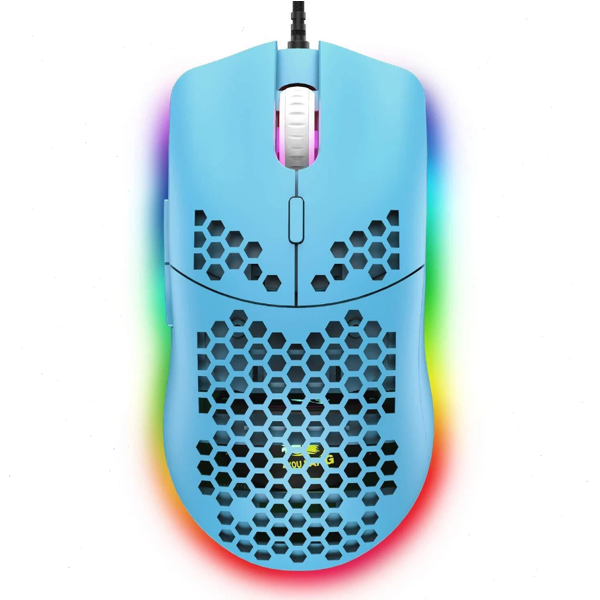 Darmoshark M1 Wired Gaming Mouse(Blue)