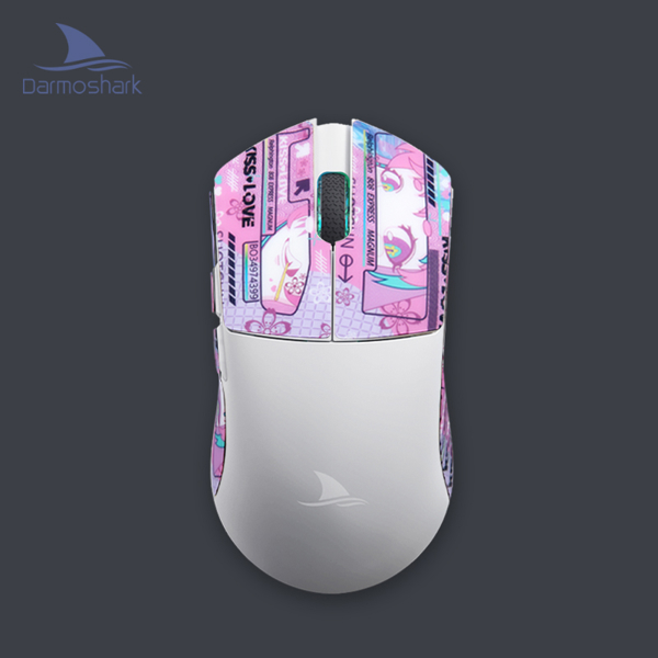 Darmoshark M3 Mouse Grip Anti Slip Sticker (purple)