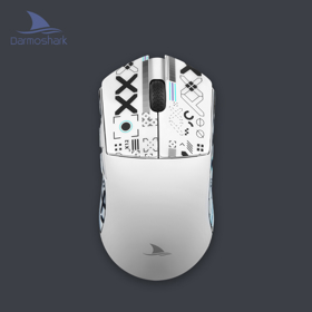 Darmoshark M3 Mouse Grip Anti Slip Sticker (White)
