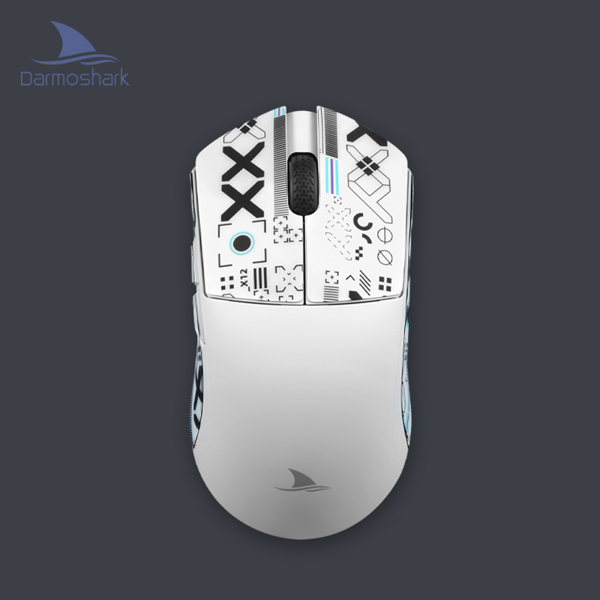 Darmoshark M3 Mouse Grip Anti Slip Sticker (White)