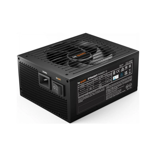 be quiet! Straight Power 12-1500w Modular Power Supply | 80 Plus Platinum ATX 3.1 Compliant | for PCIe 5.0 GPUs and GPUs with 6+2 pin connectors | Silent 135mm Fan | BN518