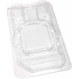 Wholesale recyclable CPU Plastic protection storage boxes clamshell case for interl AMD for computer&amp, consumer electronics