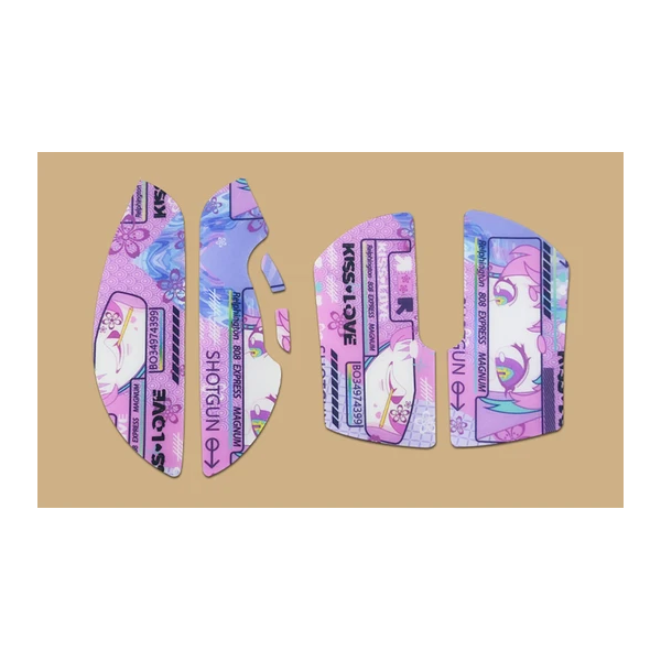 Darmoshark M3 Mouse Grip Anti Slip Sticker (purple)