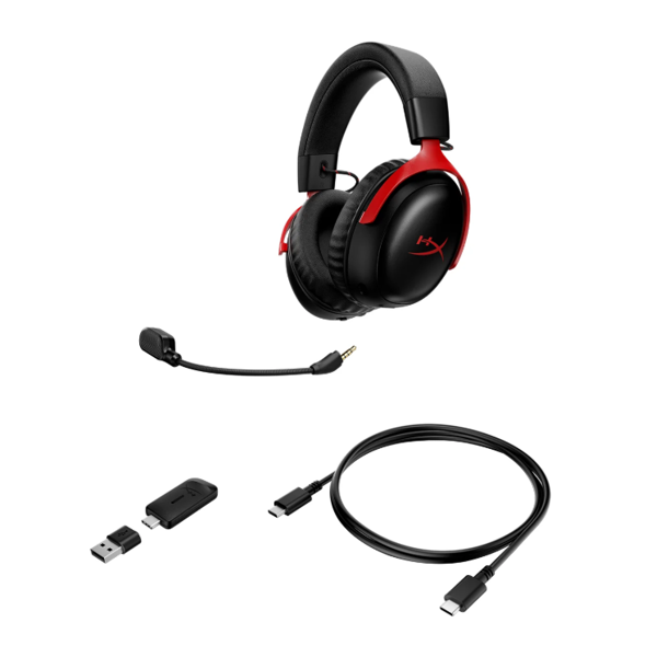 Headphone/ HP/ HyperX Cloud III S Wireless - Gaming Headset