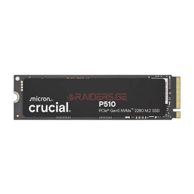 Crucial P510 PCIe Gen5 NVMe 1TB SSD, Up to 11,000MB/s