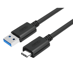 კაბელი,  Y-C474BK, UNITEK, USB To Type-C Charging+Data. Y-C474BK