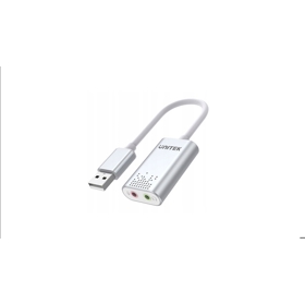 USB გადამყვანი,  Y-247A, UNITEK, Stereo Audio Adapter.