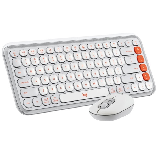 Logitech Pop Icon Combo L920-013141 White Keyboard
