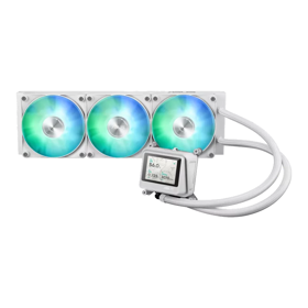 PC Components/ Cooler/ Asus MAX Gaming LC 360 ARGB LCD White Edition