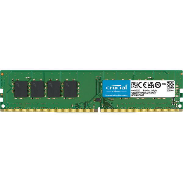PC Components/ Memory/ DDR4 DIMM 288pin/ Crucial DRAM 8GB DDR4-3200  CT8G4DFRA32A