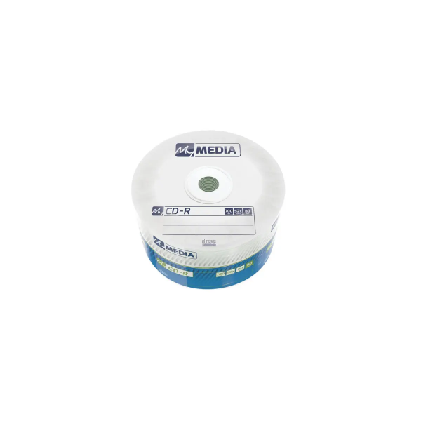 შეკვრა დისკების  CD-R 52x 700MB WP 50PK Wrap (69206/შ) My Media 023942692065