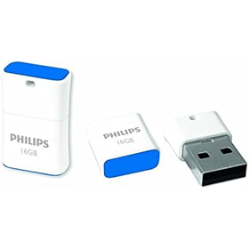 მეხსიერება FM16FD85B/00 USB 2.0 16GB Pico Edition Blue Philips Philips 8719274668336