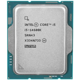 პროცესორი: Intel Core i5-14600K 2.6GHz Turbo Boost 5.3GHz 24MB LGA1700