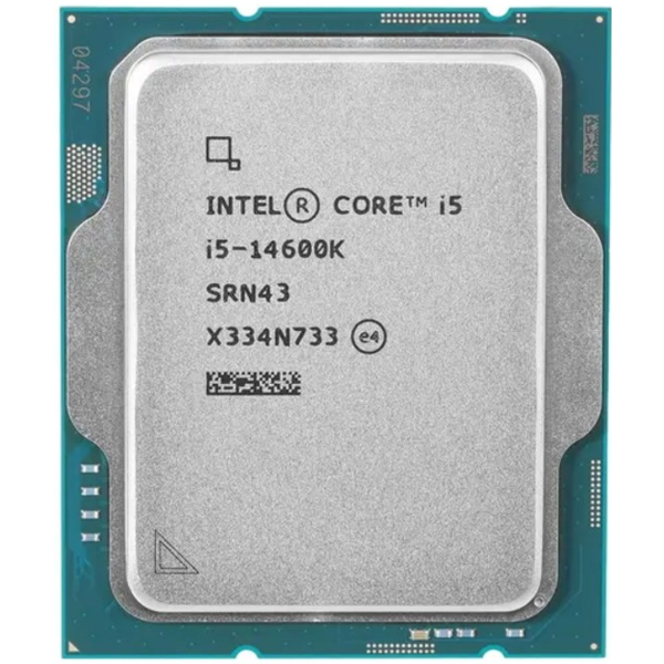 პროცესორი: Intel Core i5-14600K 2.6GHz Turbo Boost 5.3GHz 24MB LGA1700