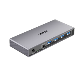 KVM გადამრთველი,  V1309AGY01, UNITEK, V1309A, UNITEK, 4K 60Hz HDMI KVM Switch with Hub (2 In 1 Out + 4*USB-A 5Gbps). V1309A