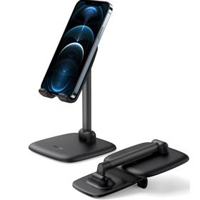 მობილურის დამჭერი UGREEN LP287 (10999), Adjustable Desk Phone Holder, Black