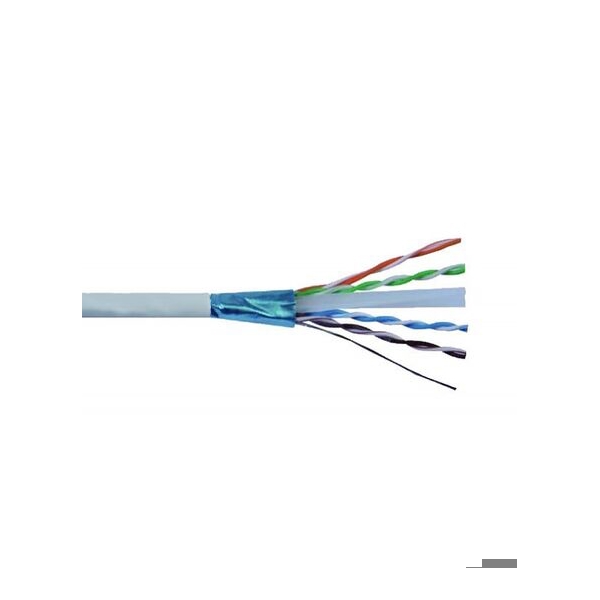 ქსელის კაბელი გარე გამოყენების CAT 6 F/UTP 4x2x23 AWG-CU - PE DATA / LAN CABLE/11474