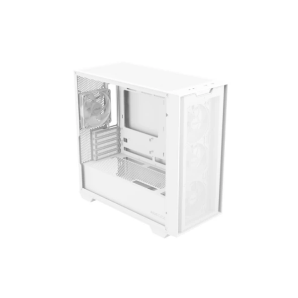 ქეისი: Asus A21 Plus 4x120mm ARGB Fans Mini Tower White - 90DC00H3-B19010