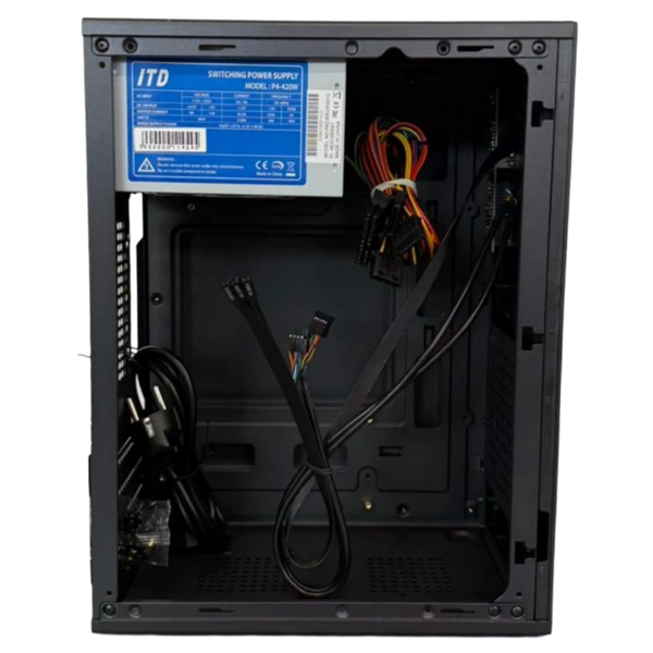 ქეისი, CM-06Z9, ITD, Micro ATX Tower Case W168*H350* D267 mm  + with PK230EOF001C 420W  power supply.