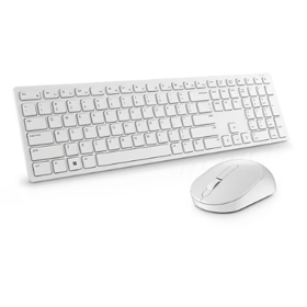 580-AKFB_GE Dell Pro Wireless Keyboard and Mouse - KM5221W - Russian (QWERTY) - White