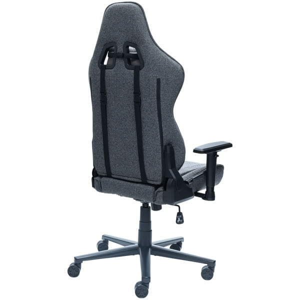 2E GAMING Chair BUSHIDO Lite, fabric, 2D-Armrests, dark grey