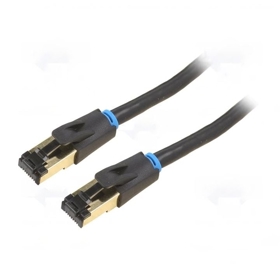 VENTION IKABD Cat.8 SFTP Patch Cable 0.5M Black