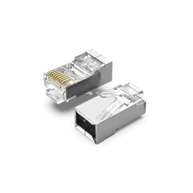 VENTION IDCR0-100 Cat.6 FTP RJ45 Modular Plug Transparent 100 Pack