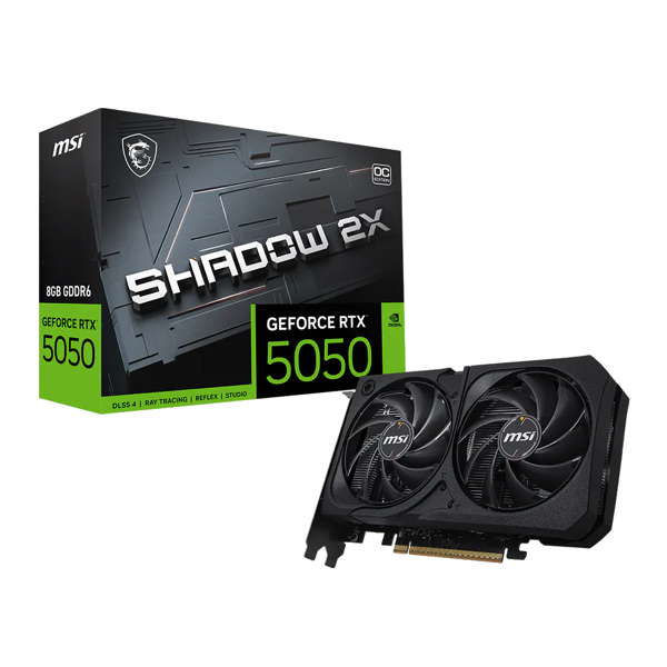 912-V538-006 MSI GeForce RTX 5050 8G SHADOW 2X OC