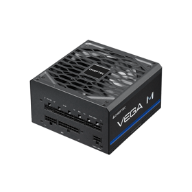 CHIEFTEC PSU Vega M (850W), >90%, 80+ Gold, 135mm FDB, 1xMB 24pin(20+4), 2xCPU 8pin(4+4), 3xMolex, 6xSATA, 4xPCIe 8pin(6+2), 1xPCIe GEN5 16pin, Fully
