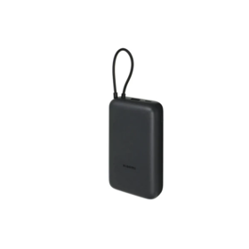 აკუმულატორი,დამტენი / Xiaomi Power Bank 20000 (Integrated Cable) (Dark Gray) (PB2020MI) / BHR9740GL