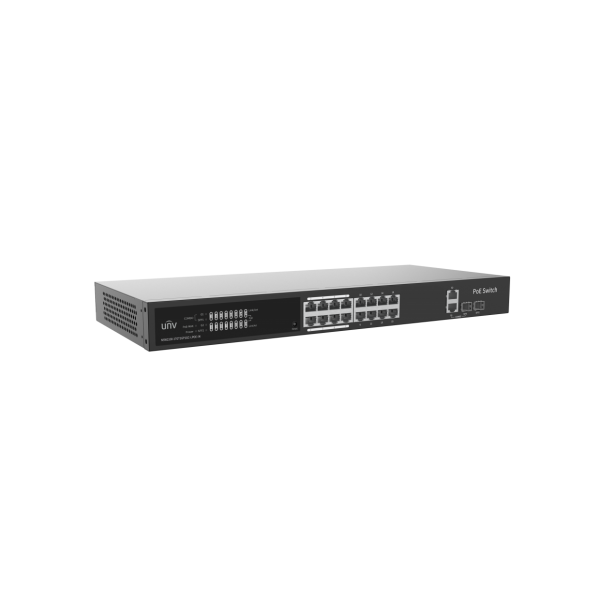Managed PoE Switch - 16P GE af/at, 1S, Uniview