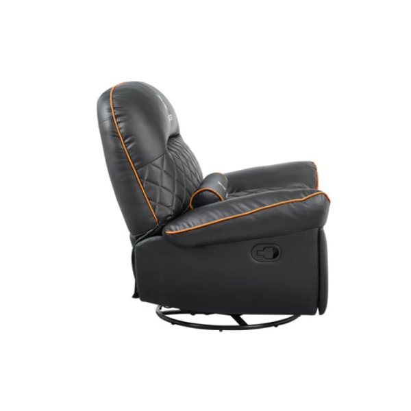 გეიმინგ სავარძელი: Vertex Throne Gaming Sofa Black/Orange PVC