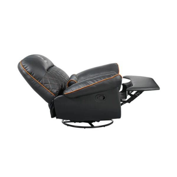 გეიმინგ სავარძელი: Vertex Throne Gaming Sofa Black/Orange PVC