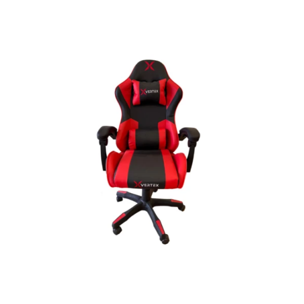 გეიმერული სავარძელი: Vertex Noho Gaming Chair Black/Red PVC